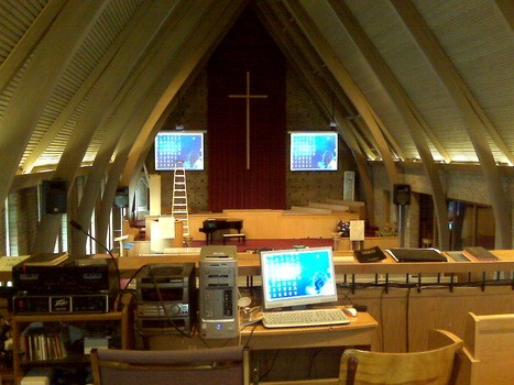 Church with dual projection